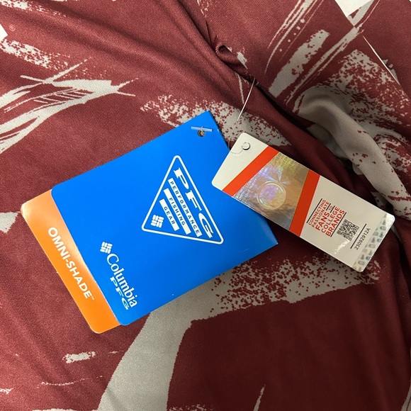 Texas A&M Aggies Columbia PFG Super Terminal Tackle Omni-Shade Hoodie Shirt - Picture 4 of 5